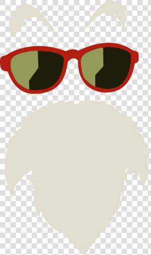 Master Roshi Glasses Transparent  HD Png Download