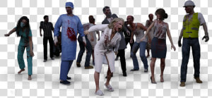 Zombie Horde Png  Transparent Png