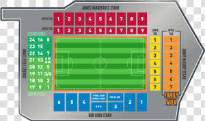 Turf Moor Seating Plan  HD Png Download