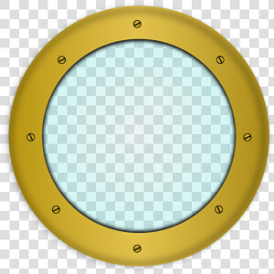 Material yellow window   Porthole Transparent  HD Png Download