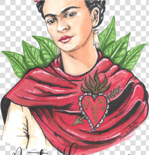 Frida Kahlo Png   Dibujos De Frida Kahlo  Transparent Png