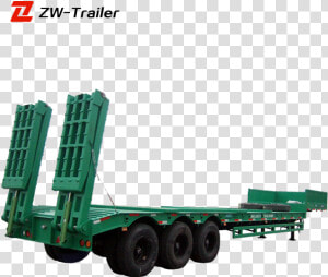 Best Sell 3 Axis Low Bed Semi Truck Trailer For Excavator   Low Bed Semi Trailers Png  Transparent Png