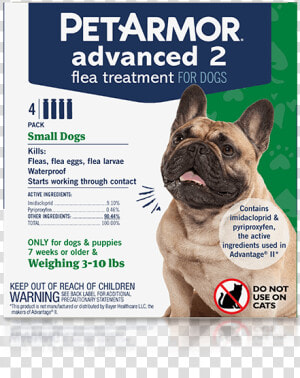 Petarmor Advanced 2 Flea Preventative For Small Dogs   Petarmor Advanced 2 Cat  HD Png Download