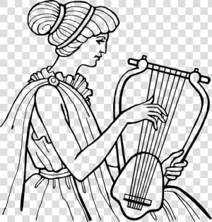 Lyre Musical Instrument Svg Clip Arts   Liră Instrument  HD Png Download