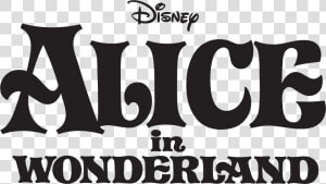 Transparent Alice In Wonderland Flowers Png   Alice In Wonderland Disney Logo  Png Download