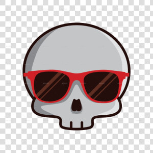 Funny Glasses Png   Funny Skull Png  Transparent Png