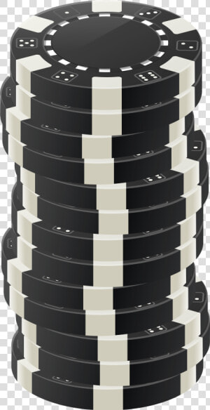 Black Poker Chips Png Clip Art   Black Poker Chip Clipart  Transparent Png