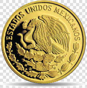 Escudo Nacional Mexicano De Oro  HD Png Download