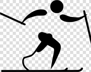 Paralympic Cross Country Skiing Logo  HD Png Download