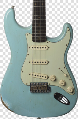 Fender Custom Shop 1960 Relic Stratocaster Aged Daphne  HD Png Download