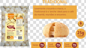 Pão De Queijo Ideal  HD Png Download