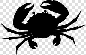 Crab Silhouette Png   Transparent Background Crab Clipart  Png Download