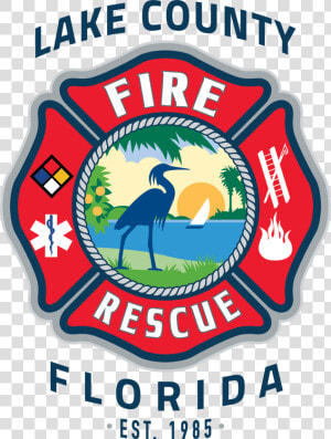 Lake County Fire Rescue Logo   Lake County  Florida  HD Png Download