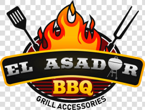 El Asador   Gril Schop Logo Design  HD Png Download