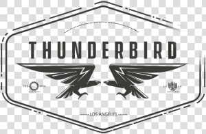 Faded logo2   Eagle   Thunderbird Los Angeles Logo  HD Png Download