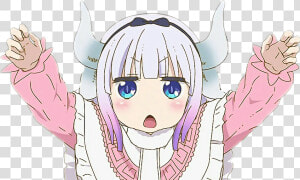 Transparent Kanna Kamui Png   Dragon Maid Kanna Png  Png Download