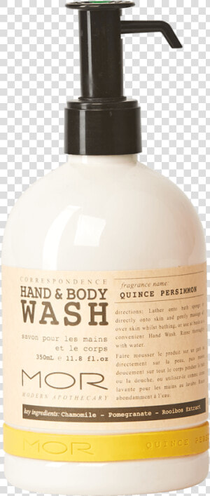 Cobw03 Quince Persimmon Hand And Body Wash   Bottle  HD Png Download