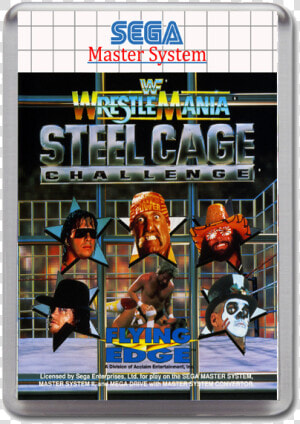 Wwf Wrestlemania Steel Cage Challenge Master System  HD Png Download