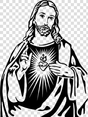 Sacred Heart Of Jesus Clip Art  HD Png Download