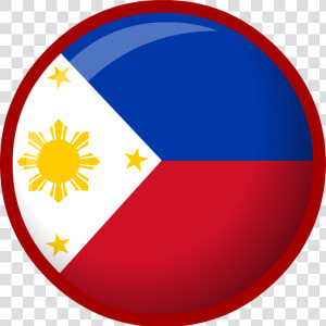 Official Club Penguin Online Wiki   Circle Philippines Flag Logo  HD Png Download