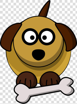 Perro  Dibujos Animados  Hueso  Mascota  Animales   Big Dog Clip Art  HD Png Download