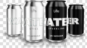 Life Water Still Sparkling   Life Water Can  HD Png Download