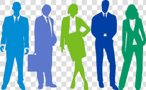 Transparent People Silhouettes Standing Png   Professional People Silhouette Png  Png Download