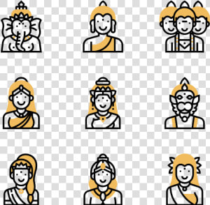 Hindu God   Cartoon The God  HD Png Download