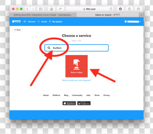 Ifttt Button Widget   Button Widget Ifttt  HD Png Download