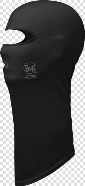 Black    buff Jnr Balaclava Wool    Active Shirt  HD Png Download