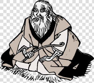 Wise Old Man With Beard Clipart   Wise Old Man Clipart  HD Png Download