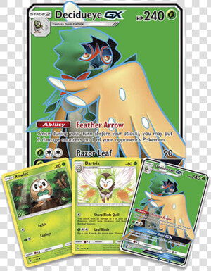 Pokemon Tcg Online Codes For Decidueye Gx Automatic   Carte Pokemon Gx Foularte  HD Png Download