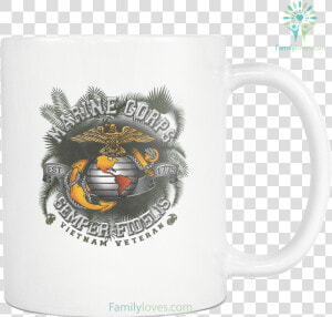 Marine Corp Est 1775 Semper Fidelis Vietnam Veteran   Cup  HD Png Download