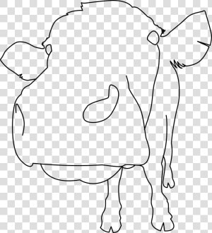 Vaca   Line Art  HD Png Download