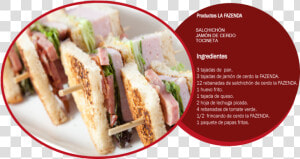 Transparent Club Sandwich Png   Ingredientes De Un Club Sandwich  Png Download