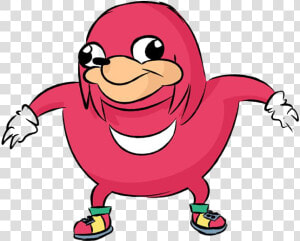 Ugandan Knuckles Png Photo   Da Wae Knuckles Meme  Transparent Png