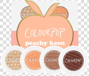 Colourpop Foursome In Peachy Keen   18  Available At   Colourpop Peachy Keen  HD Png Download