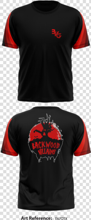 Backwood Villains Men S Short Sleeve Performance Shirt   Shirt  HD Png Download