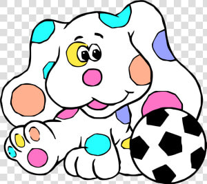 Blue S Clues Clip Art Soccer Ball Clipart Png   Blue  39 s Clues Coloring Page  Transparent Png