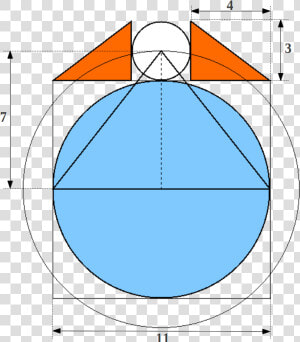 Squaring The Circle Pyramid  HD Png Download