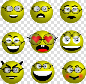 Imagen De Emoticones Con Sombrero Anteojos   Png Download   Icons Smileys Mit Brille  Transparent Png