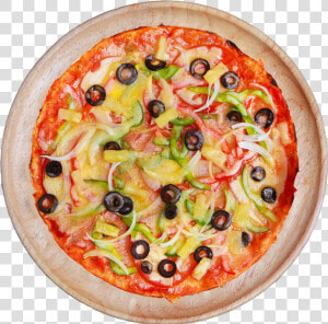 Veg Pizza Png  Transparent Png