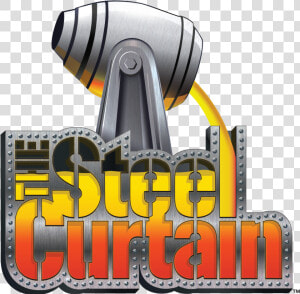 The Steel Curtain Logo   Steel Curtain Kennywood Logo  HD Png Download