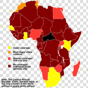 Corruption Map Of Africa  HD Png Download