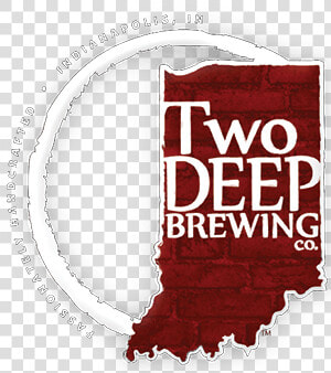 Twodeep Brewing Taproom Pairs With Pi Indy Pizza   Graphic Design  HD Png Download