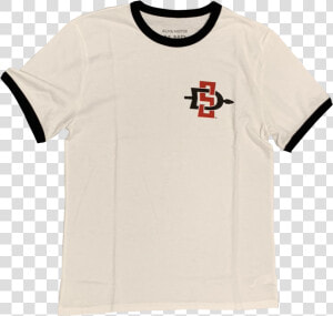 San Diego State University Aztecs Men S Ringer Tee   T shirt  HD Png Download