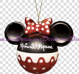 Disney Minnie Mouse Ears Christmas Tree Ornament ©   Christmas Ornament  HD Png Download