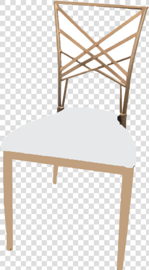 Champagne Gold Metal Chair   Tiffany Chairs  HD Png Download