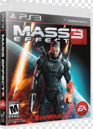 Mass Effect 3 Ps3 Cover  HD Png Download