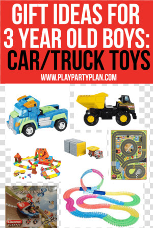 These Gift Ideas For Boys Are Perfect For 3 And 4 Year   3 Year Old Gifts  HD Png Download